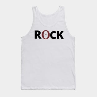 Rock With Smiley Faces Tank Top